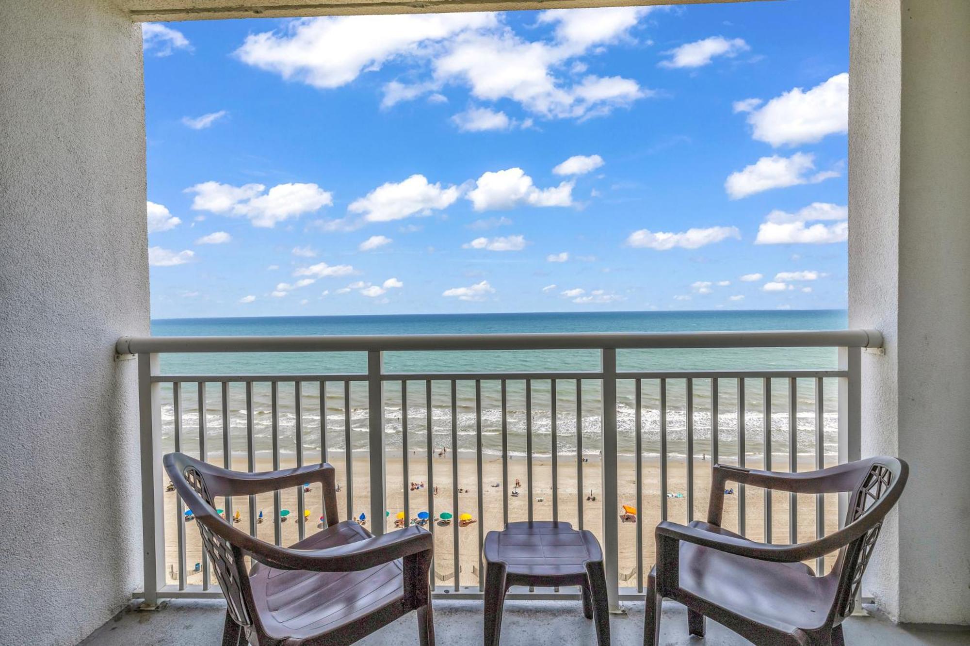 Oceanfront Condo Camelot By The Sea Myrtle Beach Zewnętrze zdjęcie
